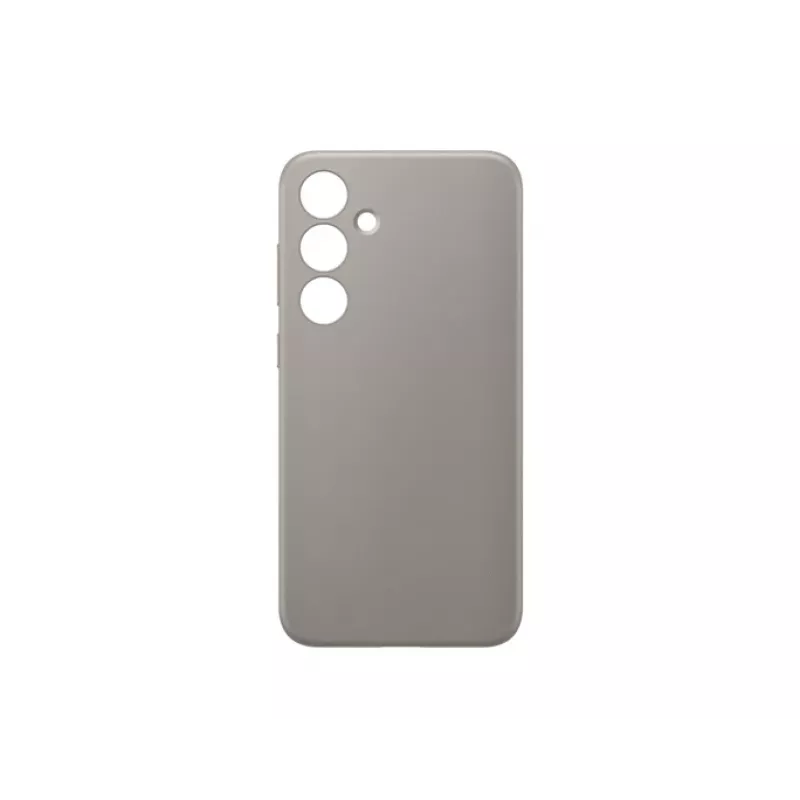 Custodia in pelle vegana Samsung Galaxy S24+ taupe monocromatica