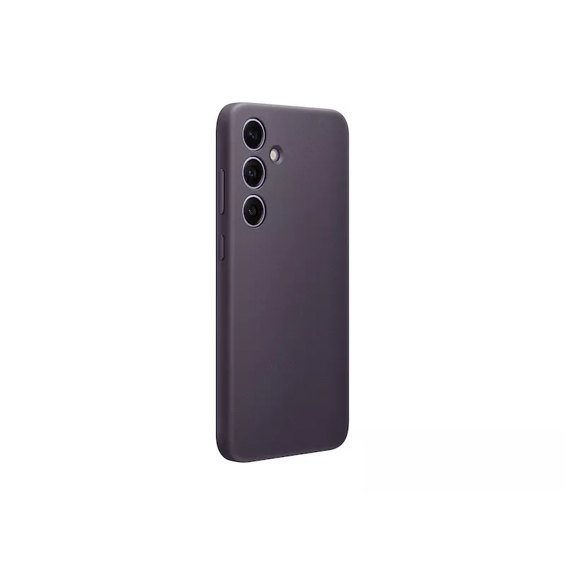 Samsung Galaxy S24 Plus custodia in pelle vegana viola