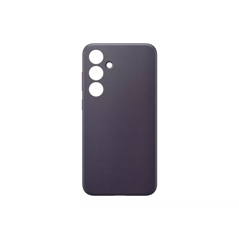 Samsung Galaxy S24 Plus custodia in pelle vegana viola