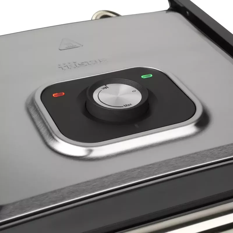 Tristar GR-2858 Griglia di contatto, 2000 W, metallico/acciaio inox