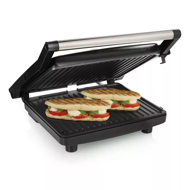 Tristar GR-2858 Griglia di contatto, 2000 W, metallico/acciaio inox