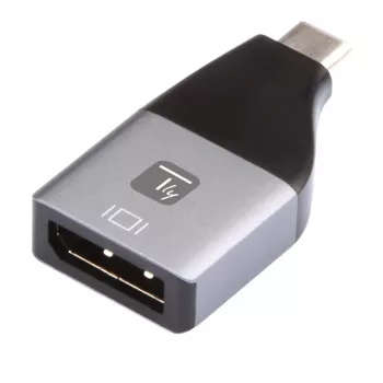 Techly IADAP USBC-DP4K adattatore grafico USB 3840 x 2160 pixel nero, argento