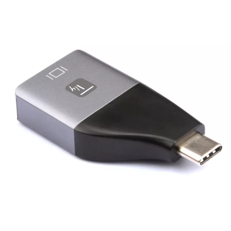 Techly IADAP USBC-DP4K adattatore grafico USB 3840 x 2160 pixel nero, argento