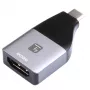 Techly IADAP USBC-HDMI4K adattatore grafico USB 4096 x 2160 pixel nero, argento