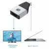 Techly IADAP USBC-HDMI4K adattatore grafico USB 4096 x 2160 pixel nero, argento