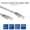 ACT grigio cavo patch U/UTP CAT6 3 metri con connettori RJ45