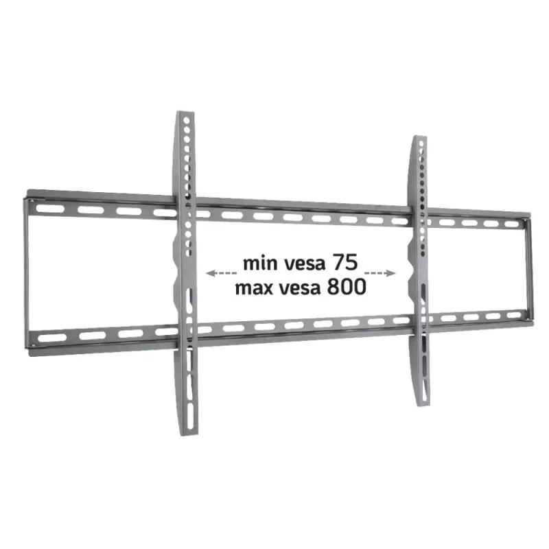 Techly ICA-PLB 162XL supporto a parete per TV 2,03 m (80 pollici) nero