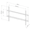 Techly ICA-PLB 162XL supporto a parete per TV 2,03 m (80 pollici) nero
