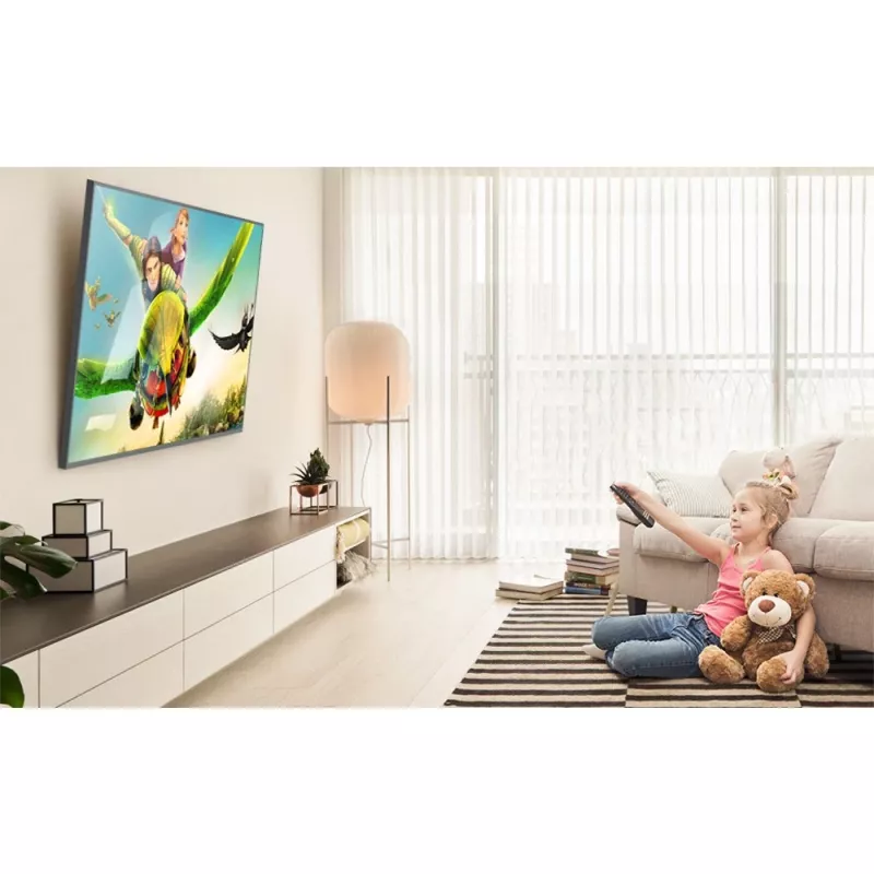 Techly ICA-PLB 162XL supporto a parete per TV 2,03 m (80 pollici) nero