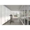 Techly ICA-TB TPM-1BK Carrello universale per notebook/proiettore, 103-125 cm, nero