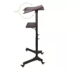 Techly ICA-TB TPM-1BK Carrello universale per notebook/proiettore, 103-125 cm, nero
