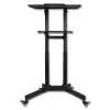Techly ICA-TB TPM-1BK Carrello universale per notebook/proiettore, 103-125 cm, nero