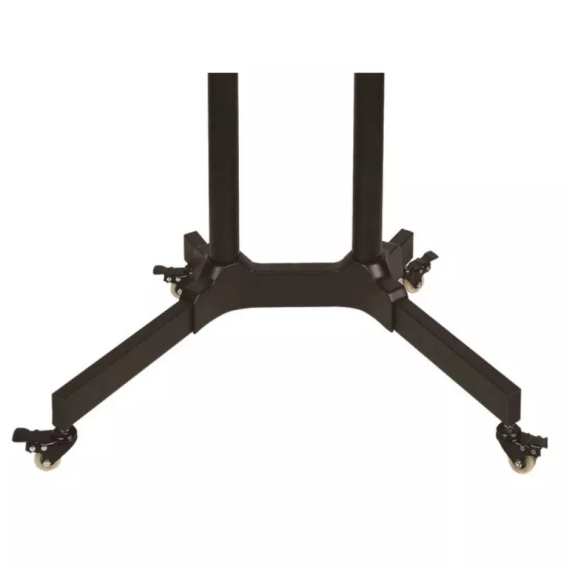 Techly ICA-TB TPM-1BK Carrello universale per notebook/proiettore, 103-125 cm, nero
