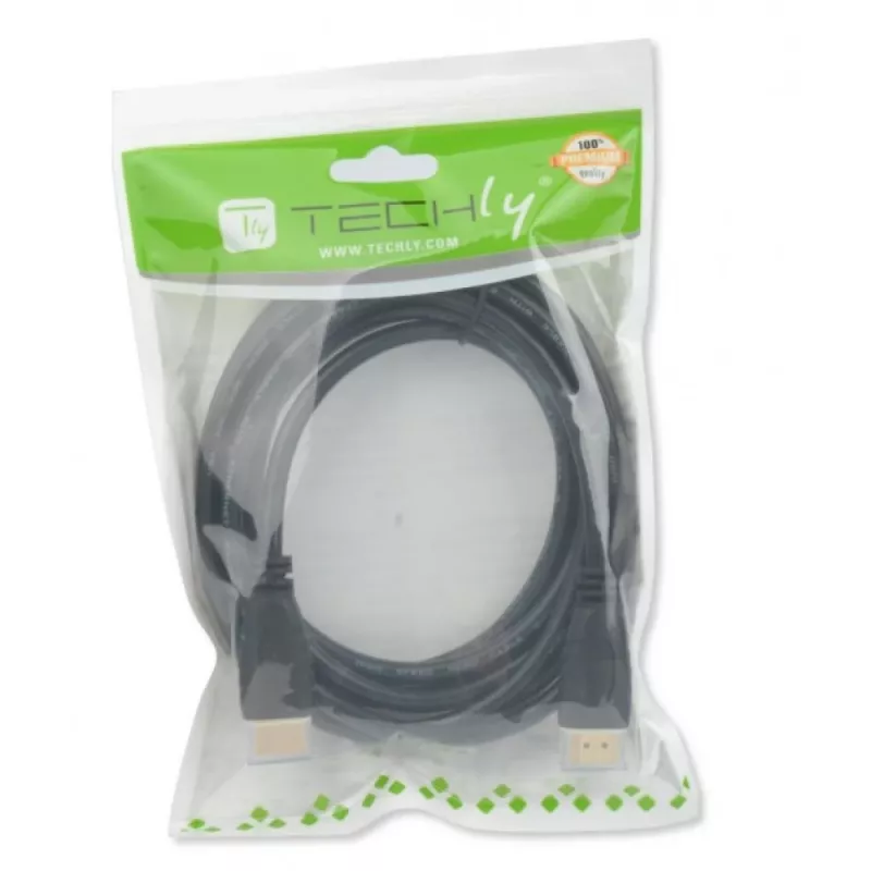 Techly ICOC HDMI21-8-020 Cavo HDMI 2 m HDMI Type-A (standard) nero