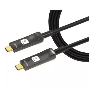 Techly ICOC-U3C-HY-010 Cavo USB 10 m USB-C nero