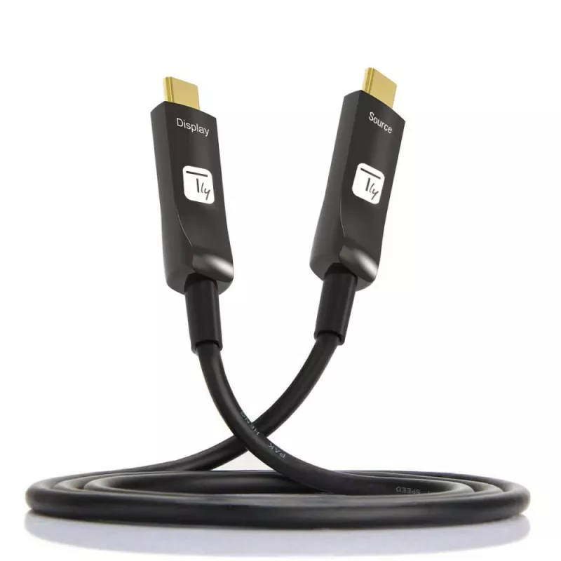 Techly ICOC-U3C-HY-010 Cavo USB 10 m USB-C nero