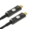 Techly ICOC-U3C-HY-010 Cavo USB 10 m USB-C nero