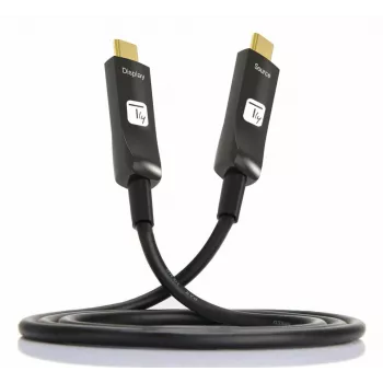 Techly ICOC-U3C-HY-020 Cavo USB 20 m USB-C nero