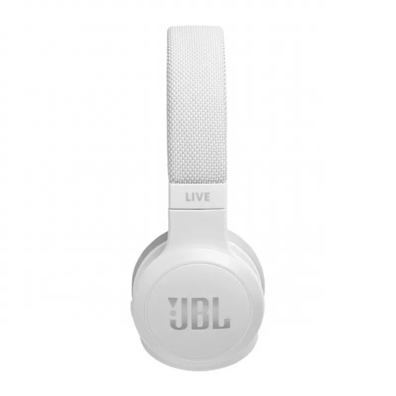JBL Live 400BT headset wireless con archetto chiamate/musica Bluetooth bianco