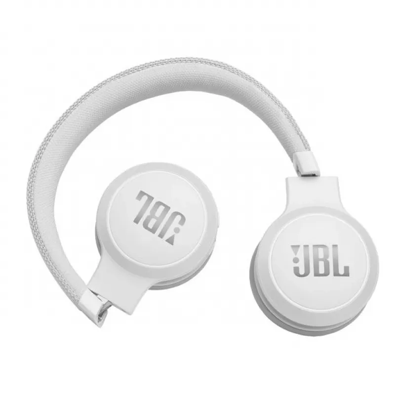 JBL Live 400BT headset wireless con archetto chiamate/musica Bluetooth bianco