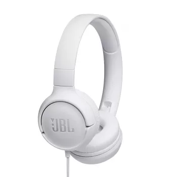 JBL Tune 500 BIANCO, con filo, 20 - 20000 Hz, musica, 148 g, cuffie, bianco