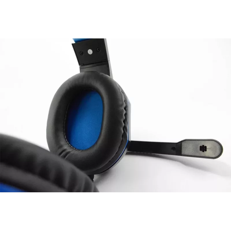 Steelplay HP41 headset con filo head-band gaming nero, blu