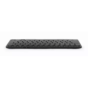 Tastiera Gembird KB-BTRGB-01-DE universale Bluetooth QWERTZ tedesco nero