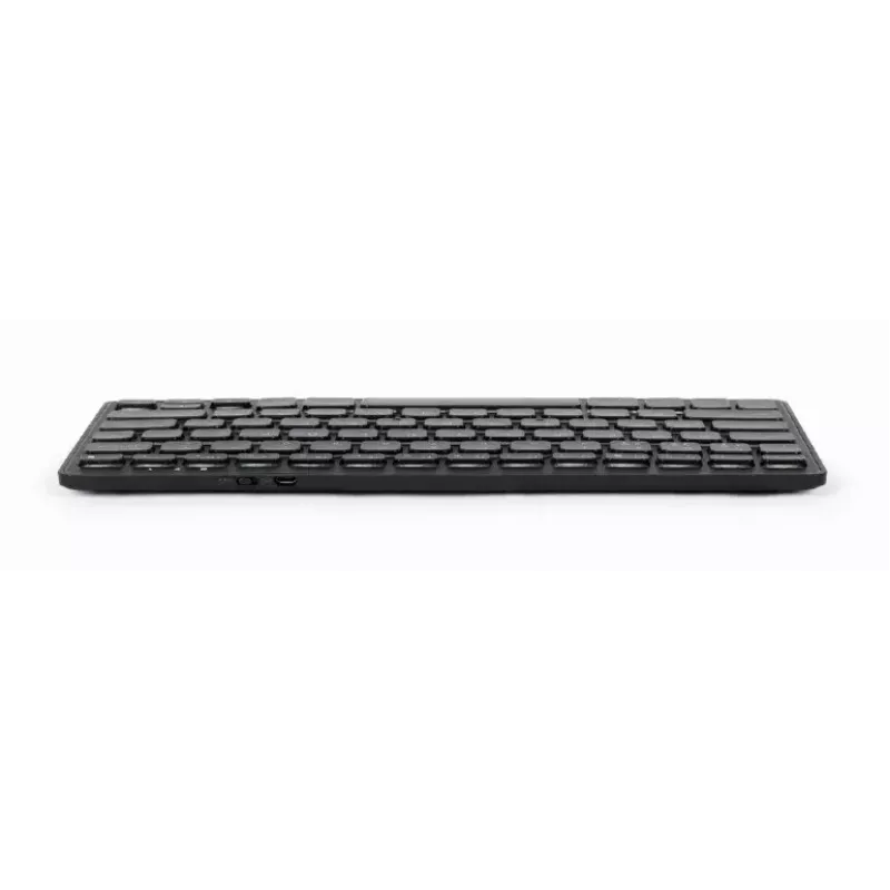 Tastiera Gembird KB-BTRGB-01-DE universale Bluetooth QWERTZ tedesco nero