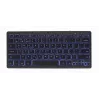 Tastiera Gembird KB-BTRGB-01-DE universale Bluetooth QWERTZ tedesco nero