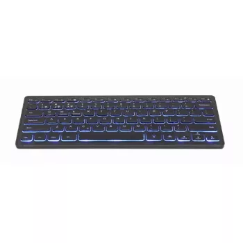 Tastiera Gembird KB-BTRGB-01-DE universale Bluetooth QWERTZ tedesco nero