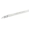 Schwaiger KOX13525052 cavo coassiale d'antenna, 135 dB, a quadrupla schermatura, 8,2 mm, 25 m, bianco
