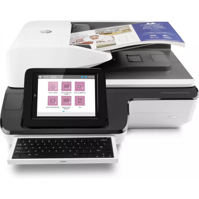 HP Scanjet Enterprise Flow N9120 fn2 scanner piano fisso e ADF 600 x 600 DPI A3 nero, bianco