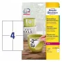 Etichetta autoadesiva per stampante Avery L4719REV-20