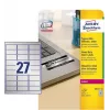 Etichette autoadesive Avery L6011-20, rettangolo arrotondato