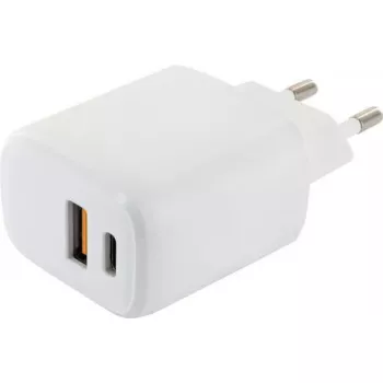 Caricabatterie mobile per dispositivi Schwaiger LAD260 512 ricarica rapida uso interno bianco
