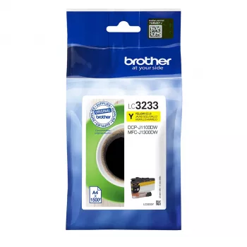 Cartuccia Brother LC-3233Y giallo 1500 pagine DCP-J1100DW/MFC-J1300DW
