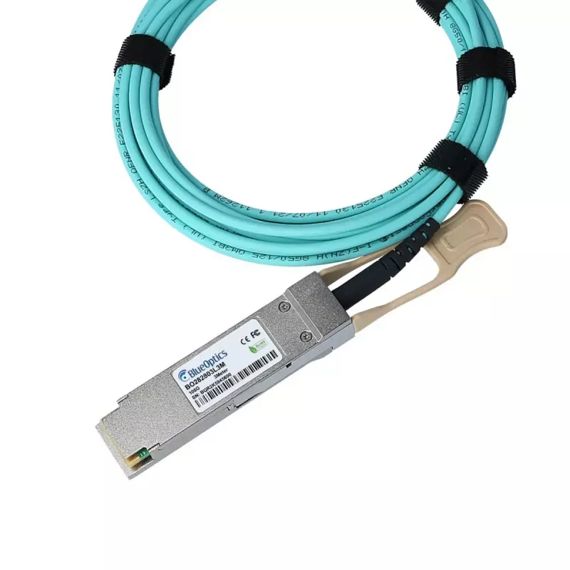 Cavo di rete BlueOptics MFA1A00-C015-BO QSFP28 InfiniBand 15 m arancione