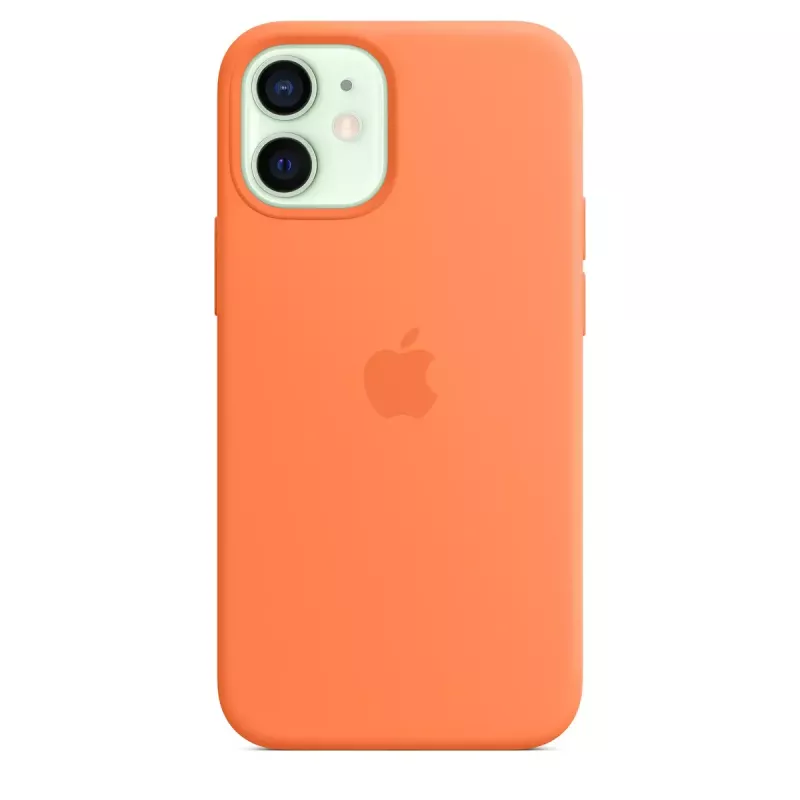 Cover Apple iPhone 12 mini Silicone Case compatibile MagSafe Kumquat