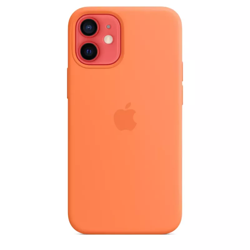 Cover Apple iPhone 12 mini Silicone Case compatibile MagSafe Kumquat