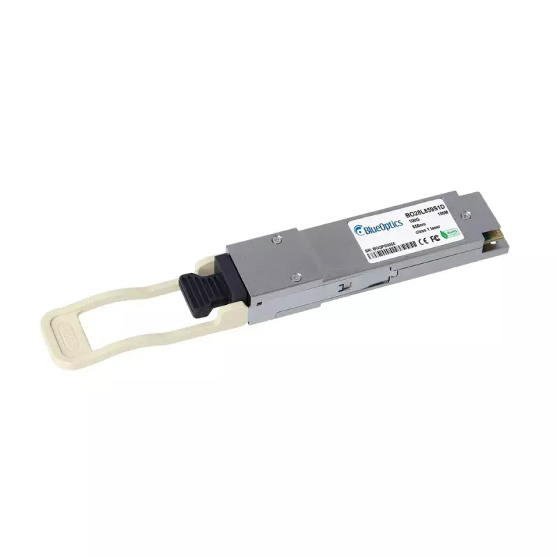Modulo ricetrasmettitore in fibra ottica BlueOptics MMA1B00-E100-BO QSFP28 MTP/MPO