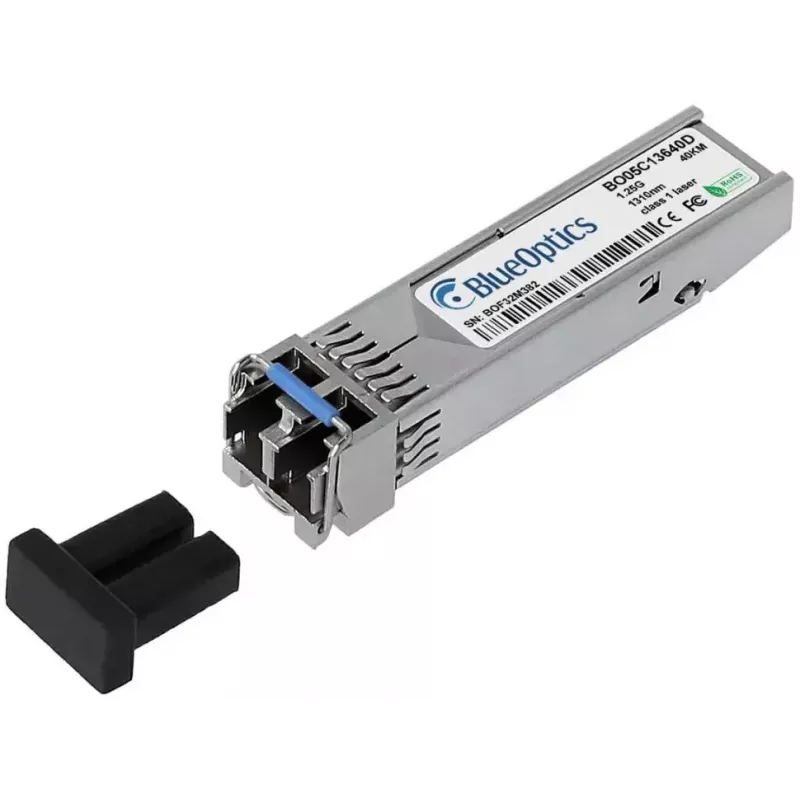BlueOptics M-SFP-LX+/LC EEC-BO transceiver SFP Gigabit, compatibile con Hirschmann, LC duplex, monomodale