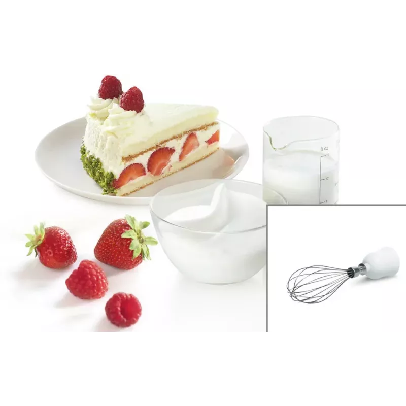 Frullatore a immersione Bosch MSM24500 400 W rosso, bianco