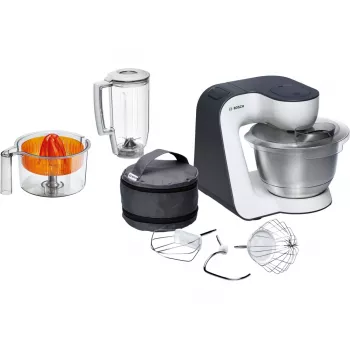 Robot da cucina universale Bosch MUM5 Start Line 800 W 3,9 L arancione, argento, trasparente, bianco