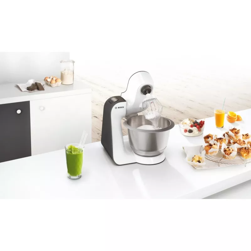 Bosch MUM50123 MUM5 Start Line robot da cucina, 800 W, bianco/antracite