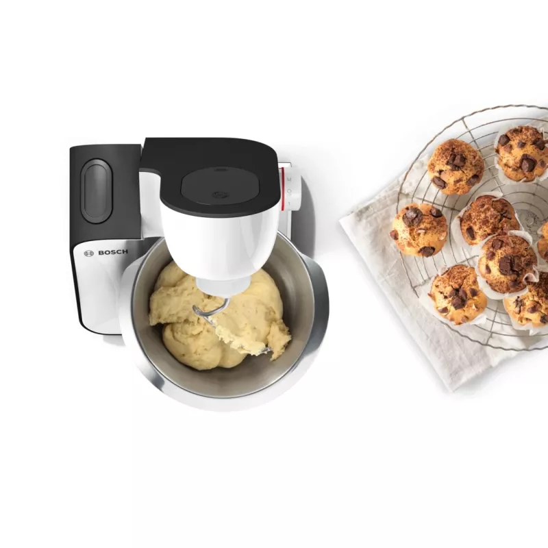 Bosch MUM50123 MUM5 Start Line robot da cucina, 800 W, bianco/antracite