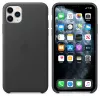 Cover Apple iPhone 11 Pro Max custodia in pelle nero