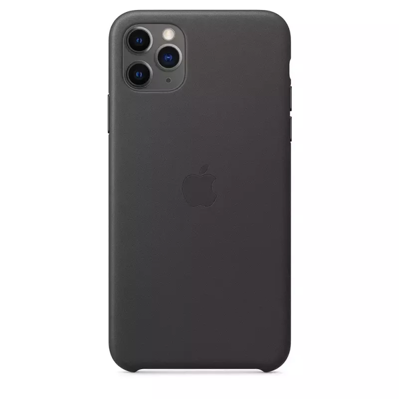 Cover Apple iPhone 11 Pro Max custodia in pelle nero
