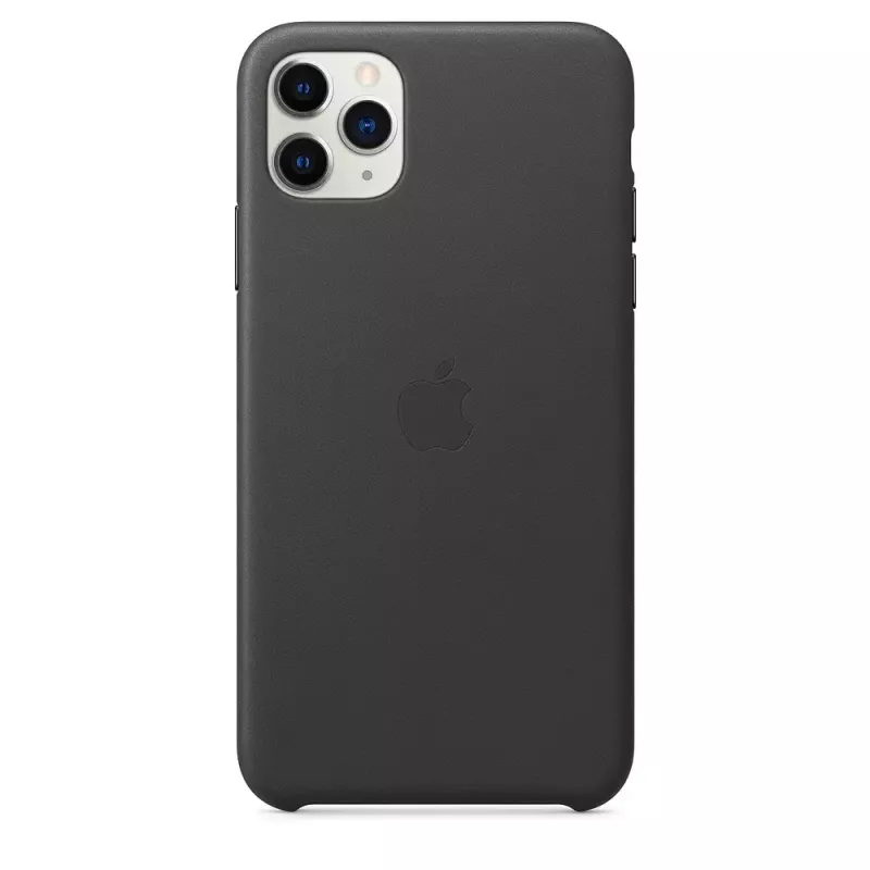 Cover Apple iPhone 11 Pro Max custodia in pelle nero