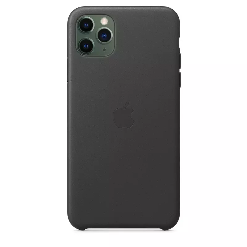 Cover Apple iPhone 11 Pro Max custodia in pelle nero