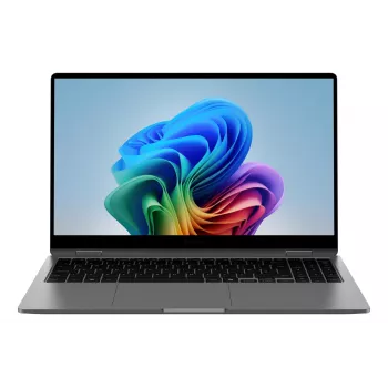 Samsung Galaxy Book5 360 Copilot+ PC Intel Core Ultra 7 258V laptop 39,6 cm (15,6 pollici) touchscreen Full HD 32 GB LPDDR5x-SDRAM 1 TB SSD Wi-Fi 7 (802.11be) Windows 11 Home grigio